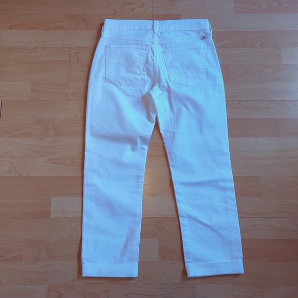 Lucky Brand White Cropped Jeans - Picture 6 of 14